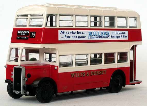 Wilts & Dorset Daimler CWG5 Brush Utility bus wartime.